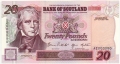 Bank Of Scotland Higher Values 20 Pounds, 25.10.1996